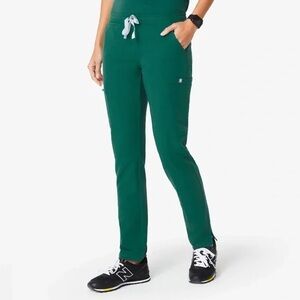 FIGS. Women’s Yola Hunter Green Scrub Pants